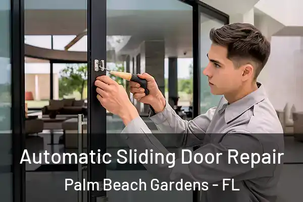 Automatic Sliding Door Repair Palm Beach Gardens - FL
