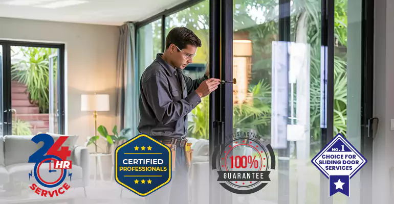 Residential Automatic Sliding Door Replacement Palm Beach Gardens