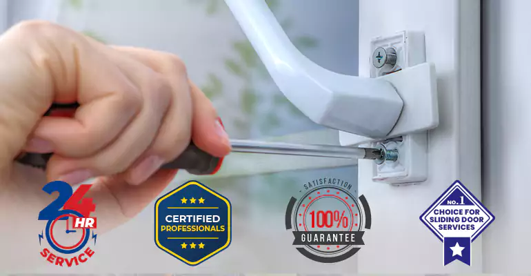 Broken Patio Door Handle Repair in Palm Beach Gardens