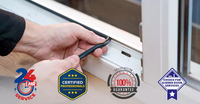 Sliding Glass Door Track Repair and Cost Estimate in Palm Beach Gardens
