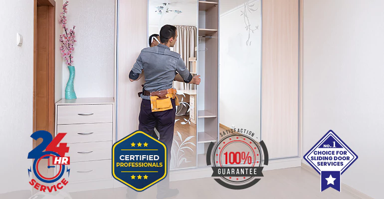 Sliding Closet Door Installation in Palm Beach Gardens, FL