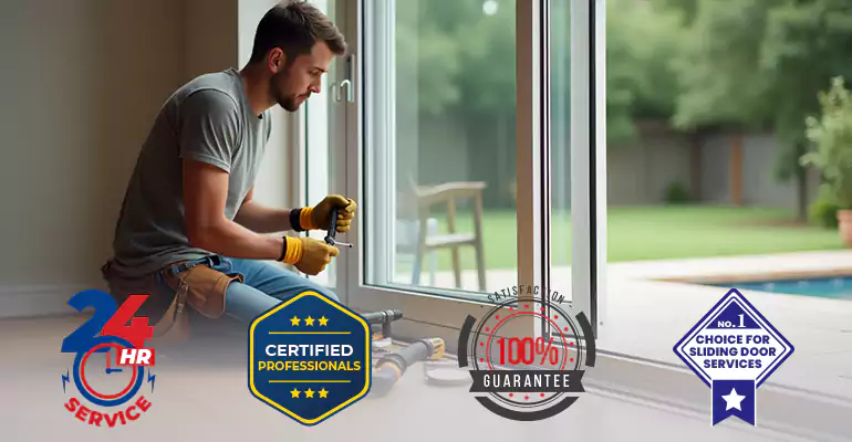 Sliding Door Track Repair in Palm Beach Gardens, FL