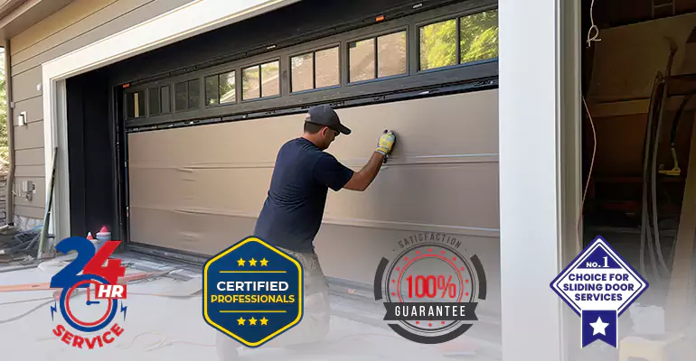 Sliding Garage Door Repair in Palm Beach Gardens, FL